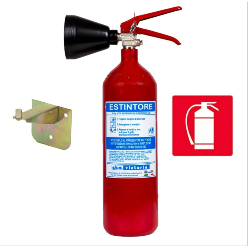 Estintore A Polvere 6kg Portatile Con Certificazione 2024 - Per Casa, Ufficio E Auto - Foto 5